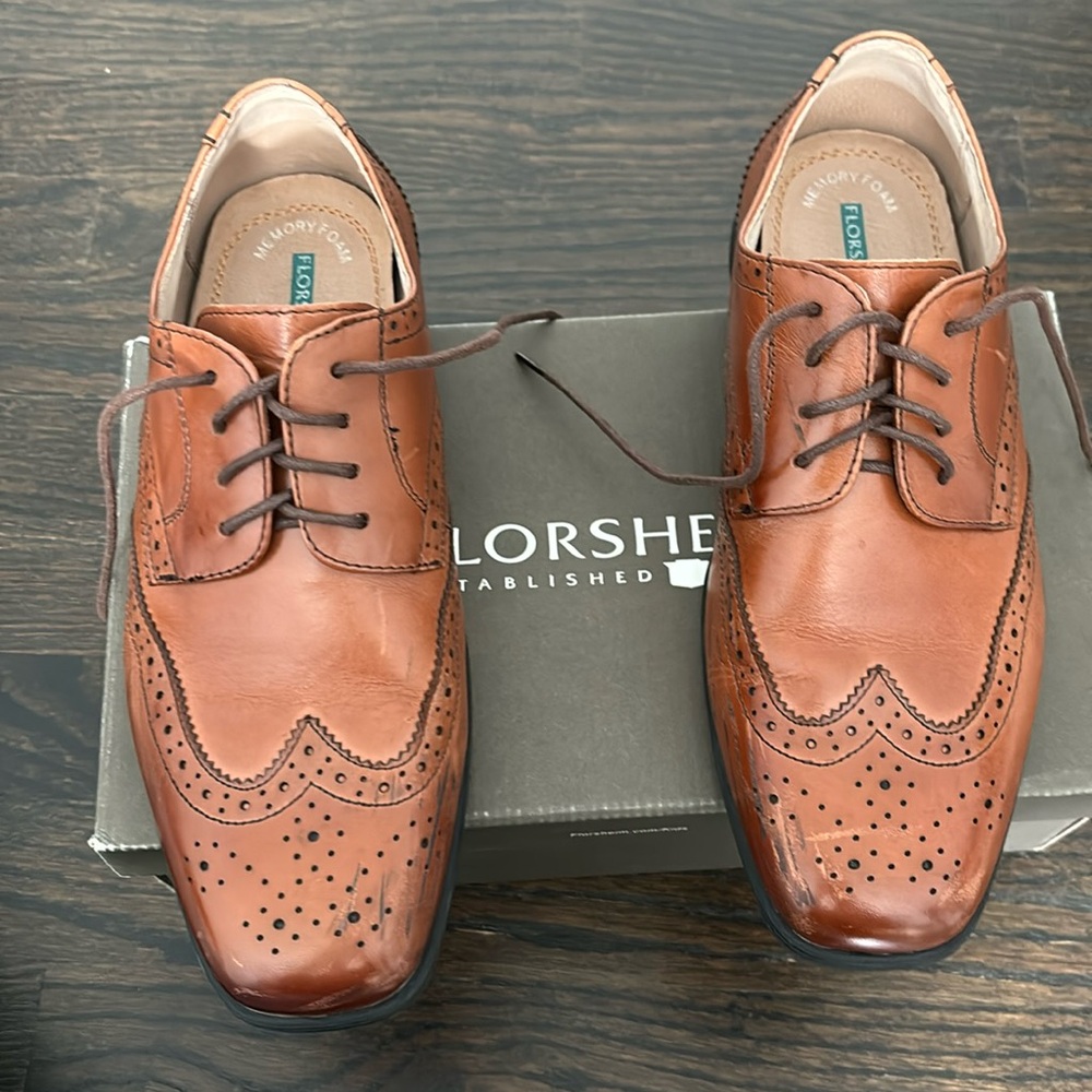 Boys Florsheim Wingtips